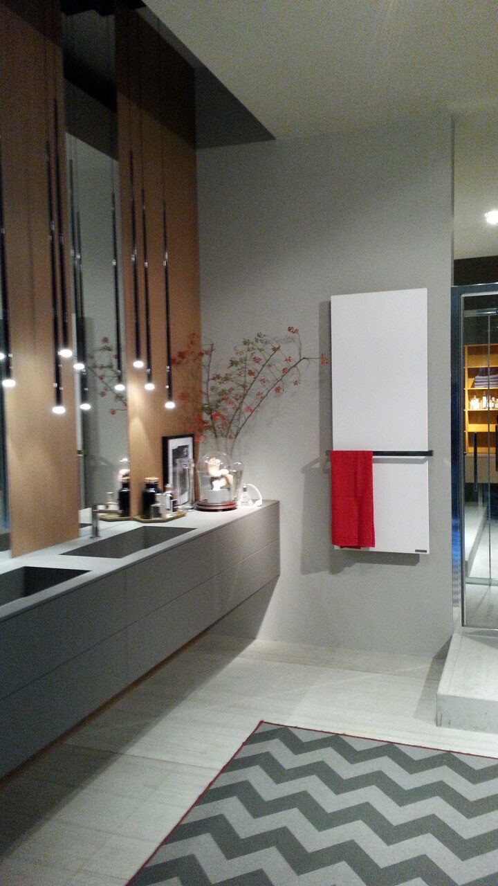 IntelliHeat bespoke designer towel radiator for premium interiors